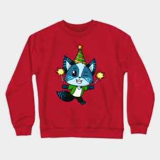 Let's Party!! ZacBlue!! Crewneck Sweatshirt